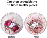 Manual Food BIG 900ML Chopper with 5 Blades Speedy Chopper